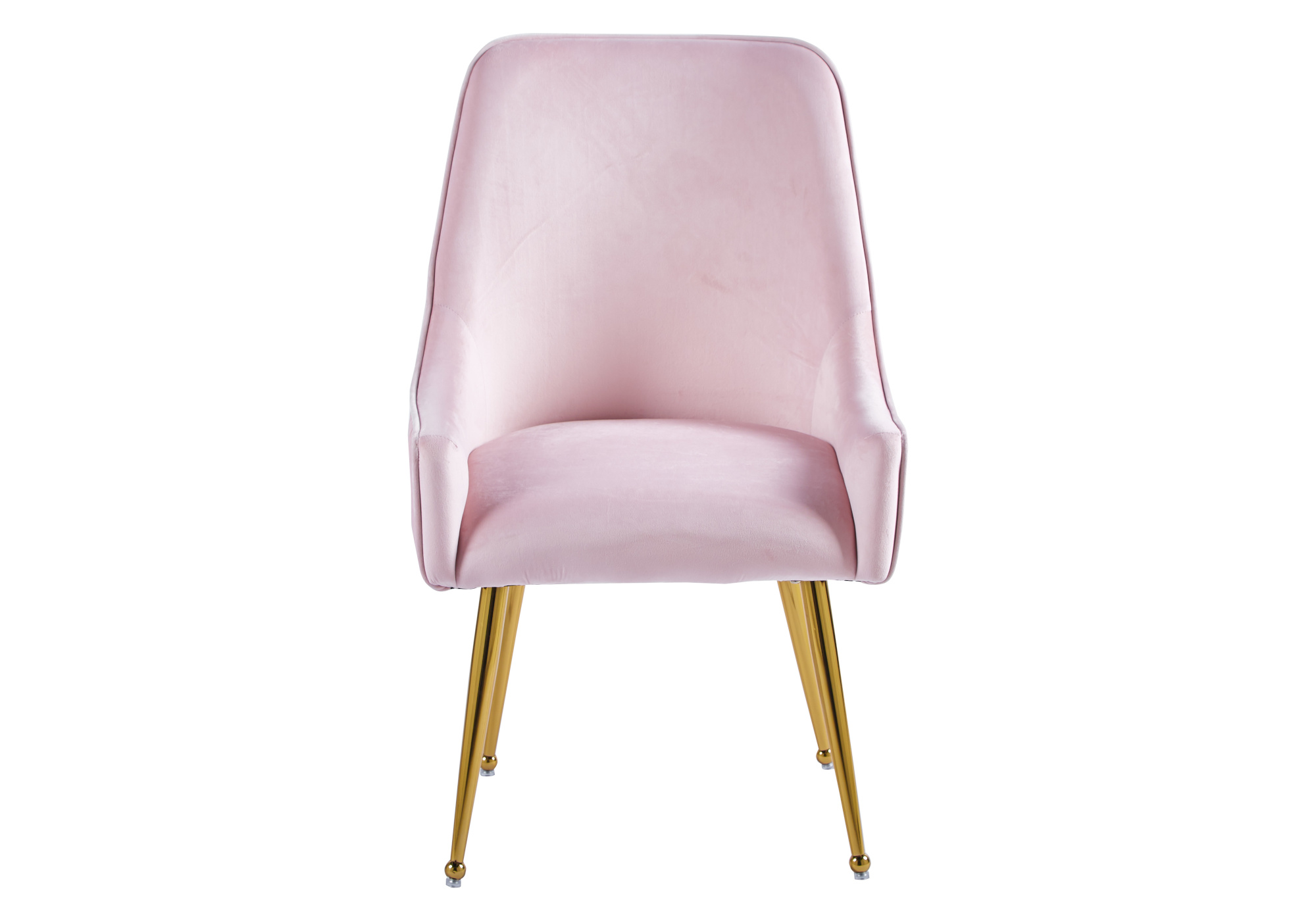 Chaise poignée dorée rose OPUS - Fauteuil/Chaise/Pouf Moderne
