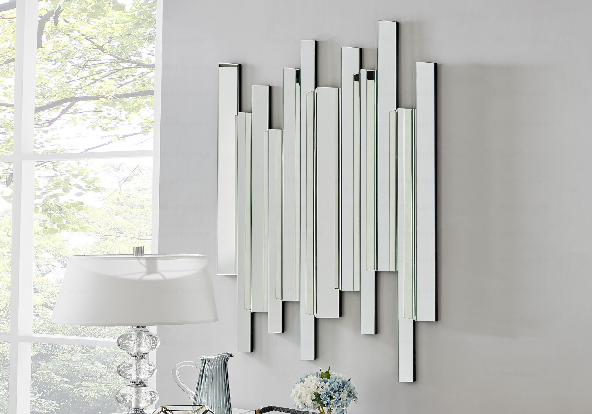 Miroir mural design IRIS - Décoration & Luminaire/Miroir Design