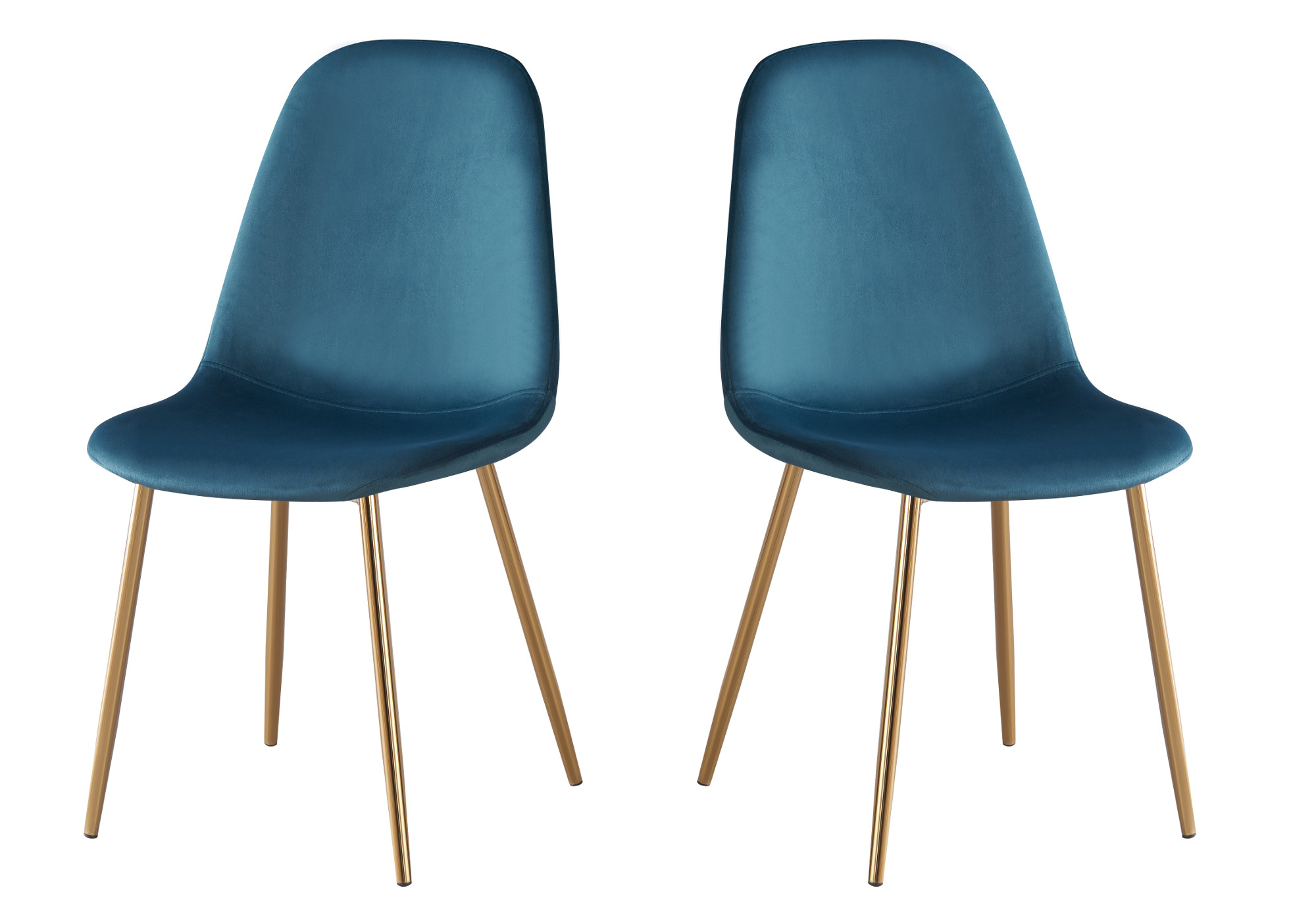 Chaises scandinave velours vert LOA –Table/Chaise Design Pas Cher