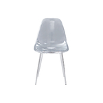 Chaise chromée transparente LOA.4