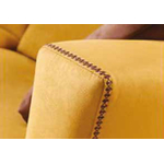 Canapé d’angle relax jaune STINA.2