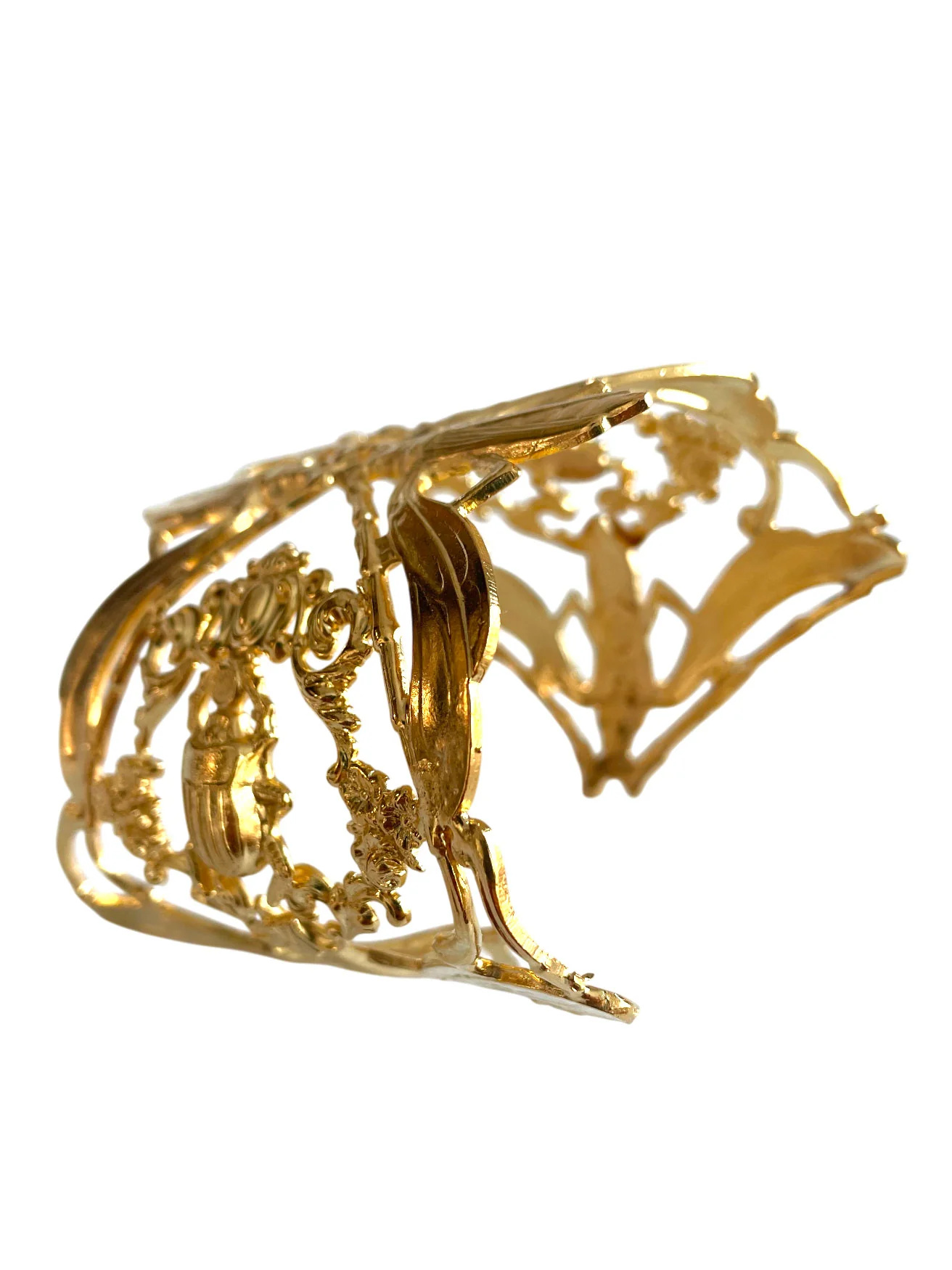 Bracelet MultiSca doré Lotta Djossou de dos