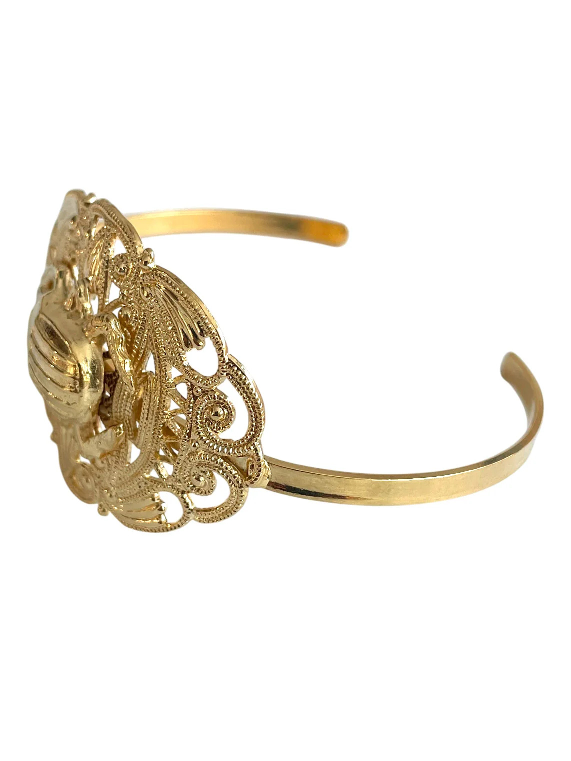 Bracelet Lipsy Mini Sca doré Lotta Djossou de profil