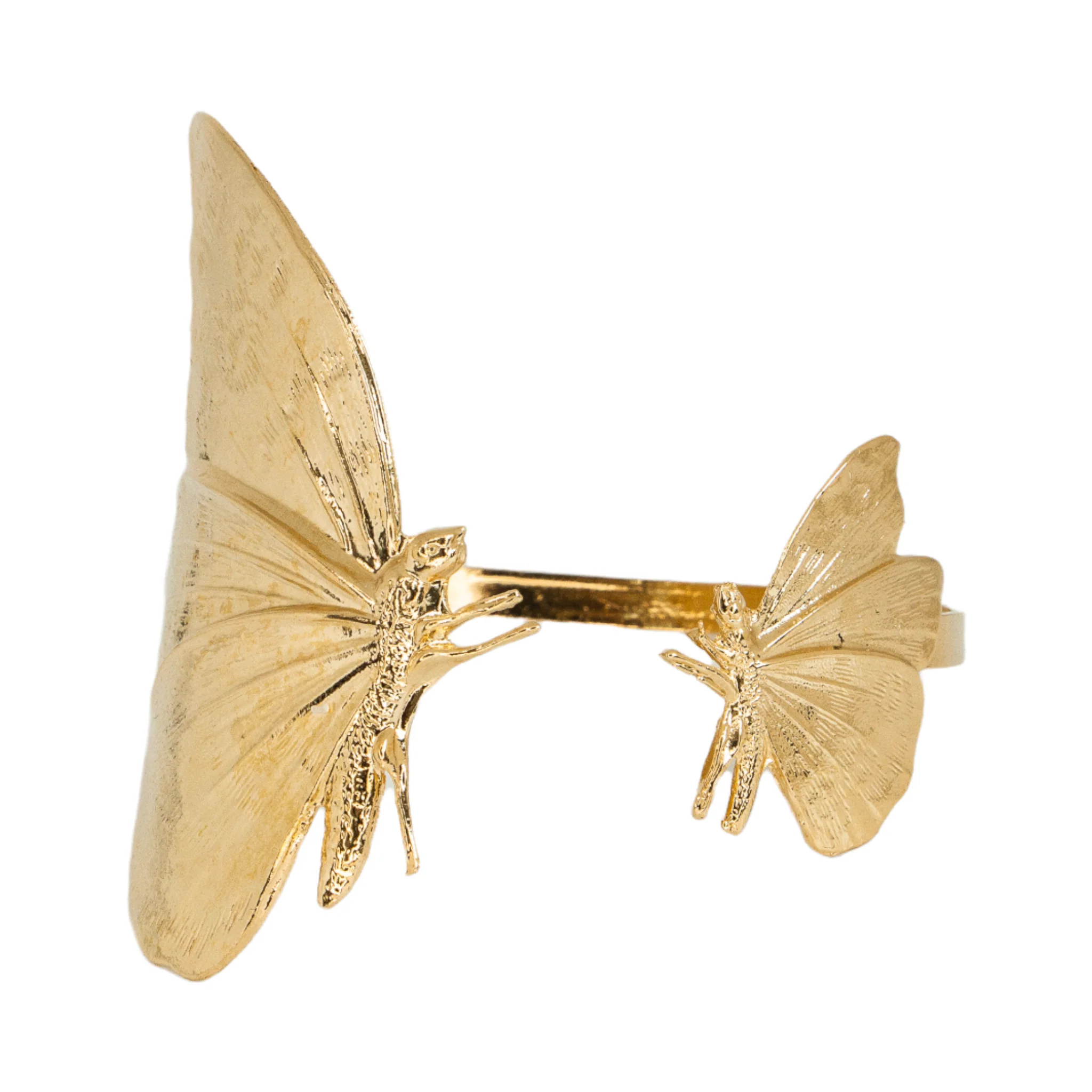 Bracelet Double Papillon doré Lotta Djossou