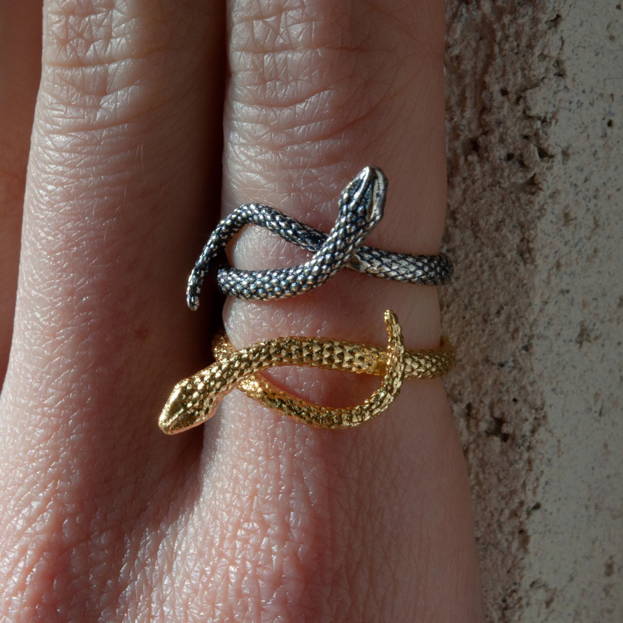 Bague Snake Lotta Djossou - vue 2