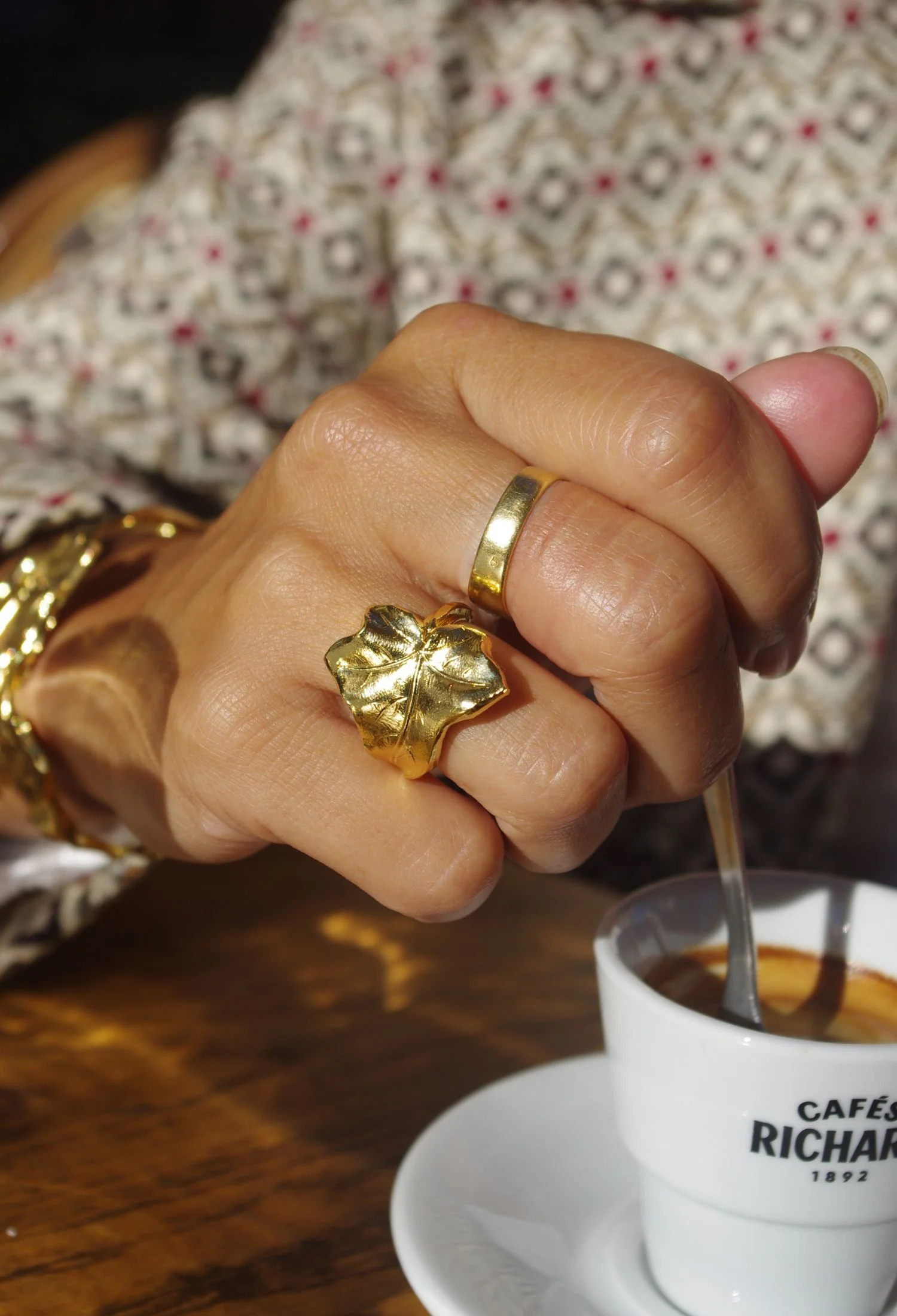 Bague Lierre Argentée Lotta Djossou - vue 6