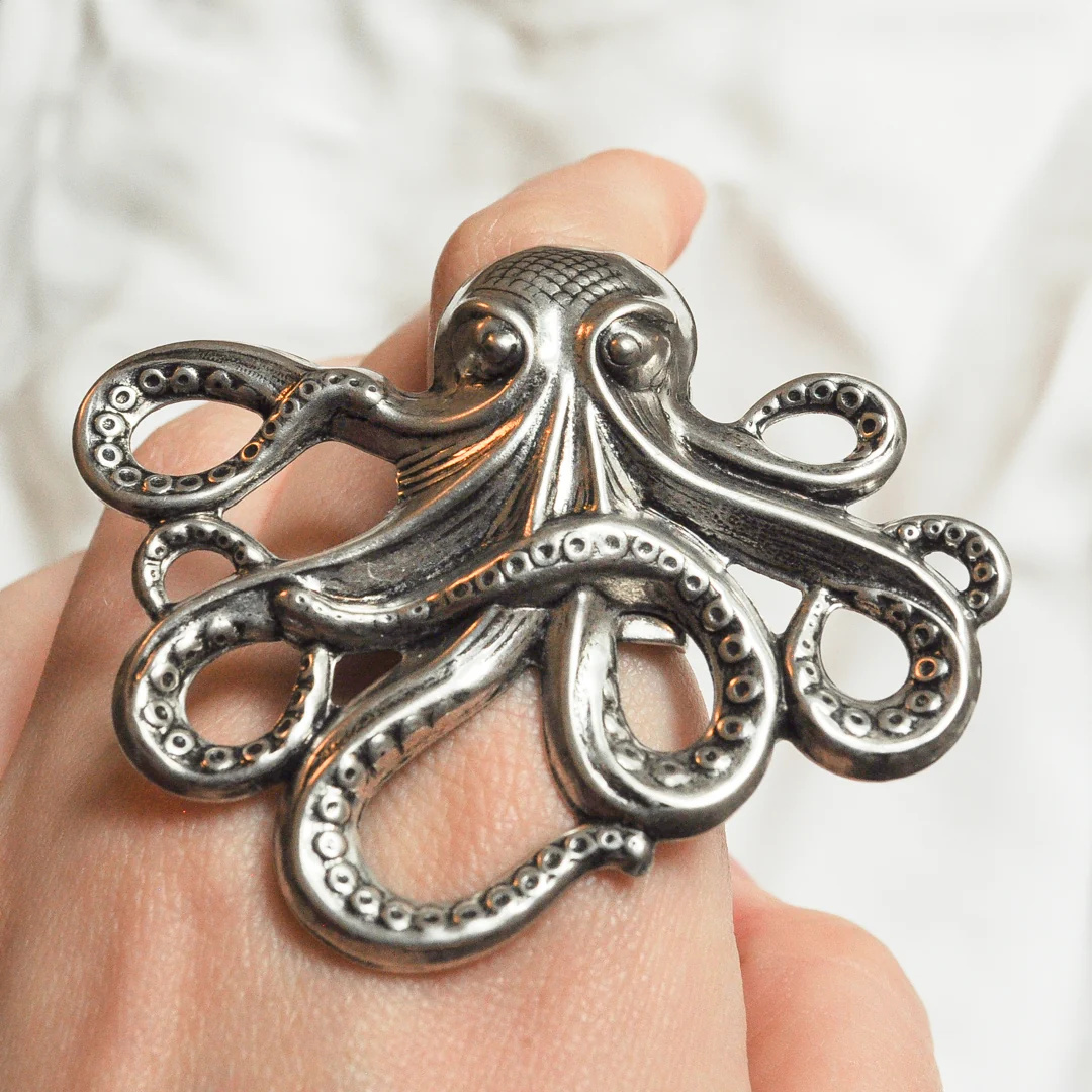 Bague Octopus Lotta Djossou - vue 2