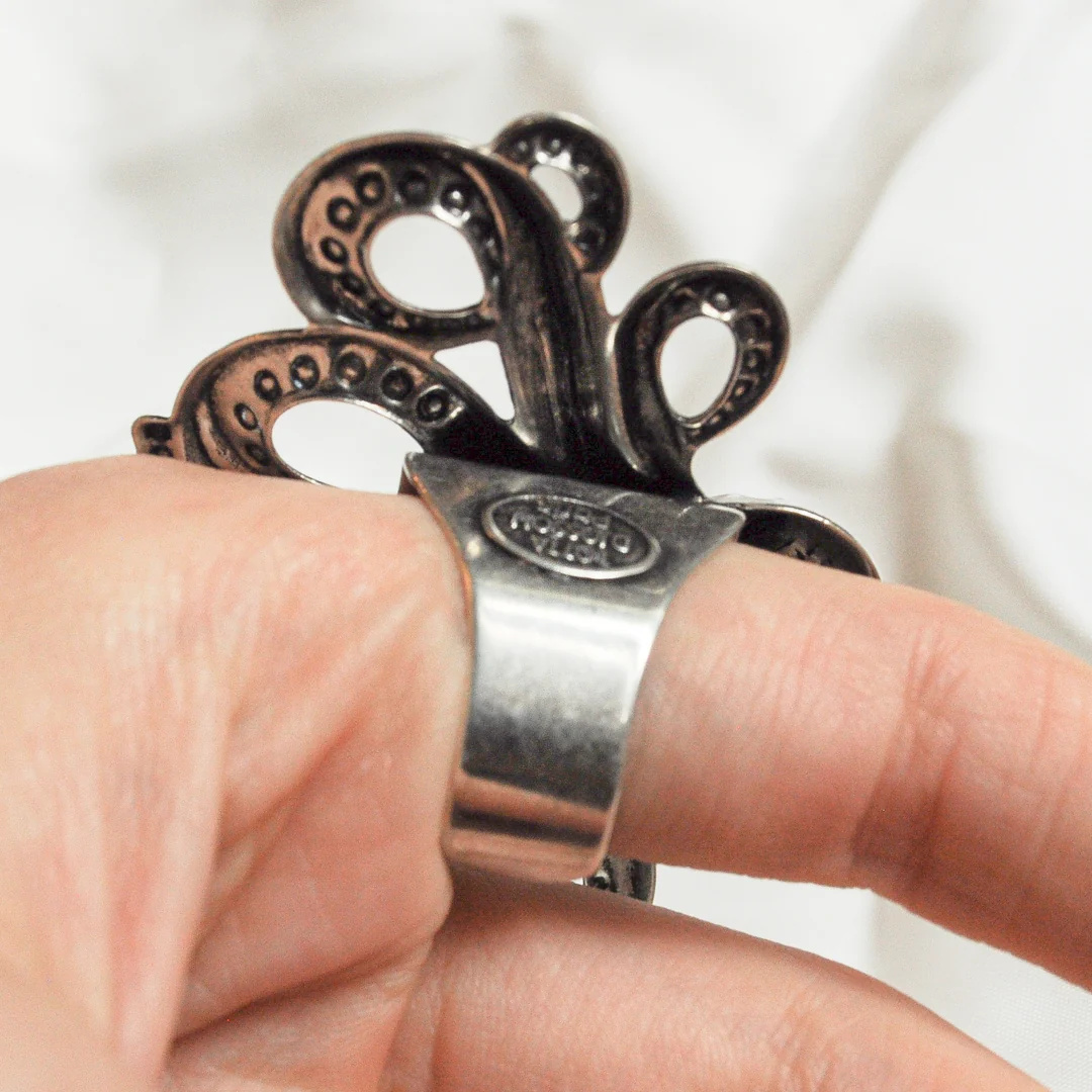 Bague Octopus Lotta Djossou - vue 5