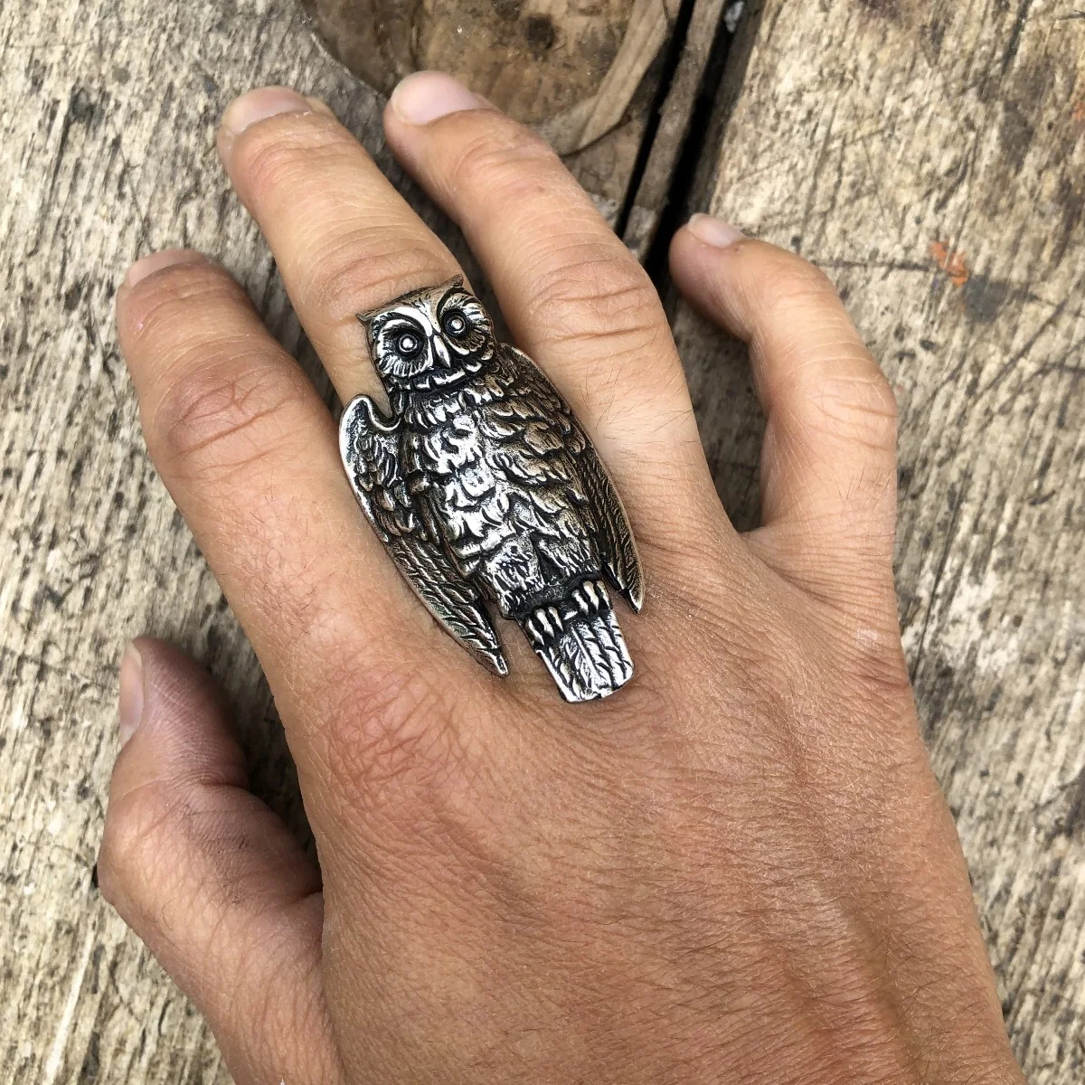Bague Owl Lotta Djossou - vue 2