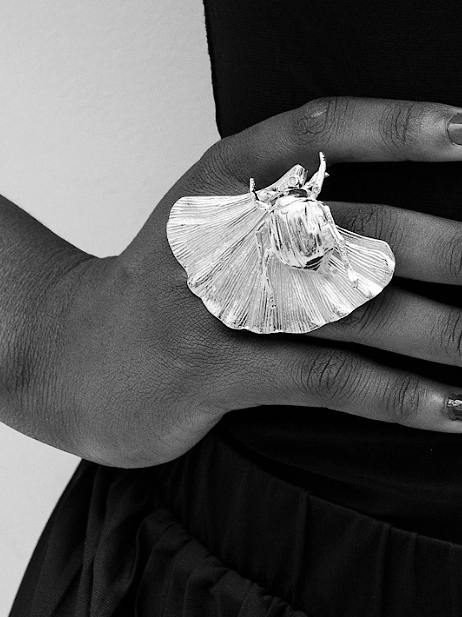 Bague Prixi Argentée Lotta Djossou - vue 2