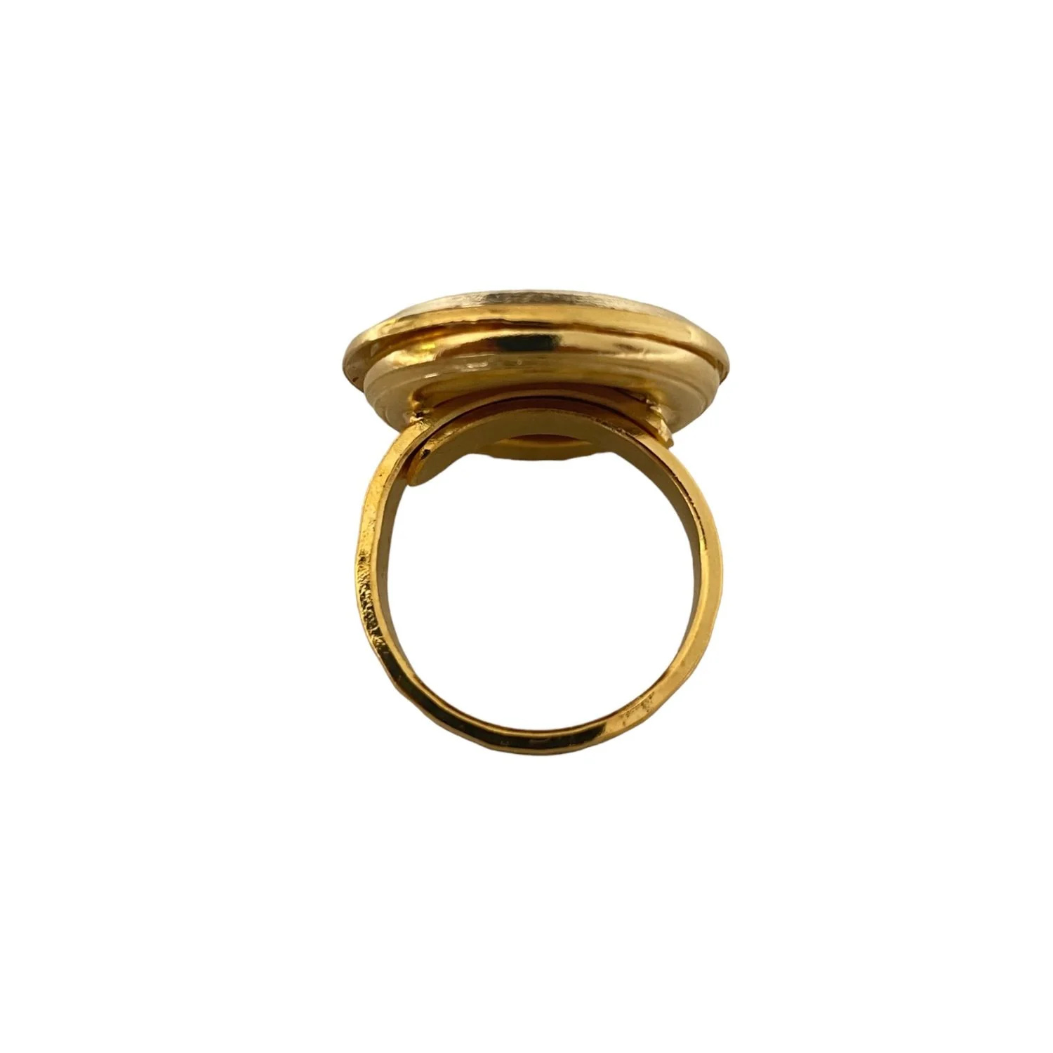 Bague Petit Dôme Dorée Lotta Djossou - vue 5