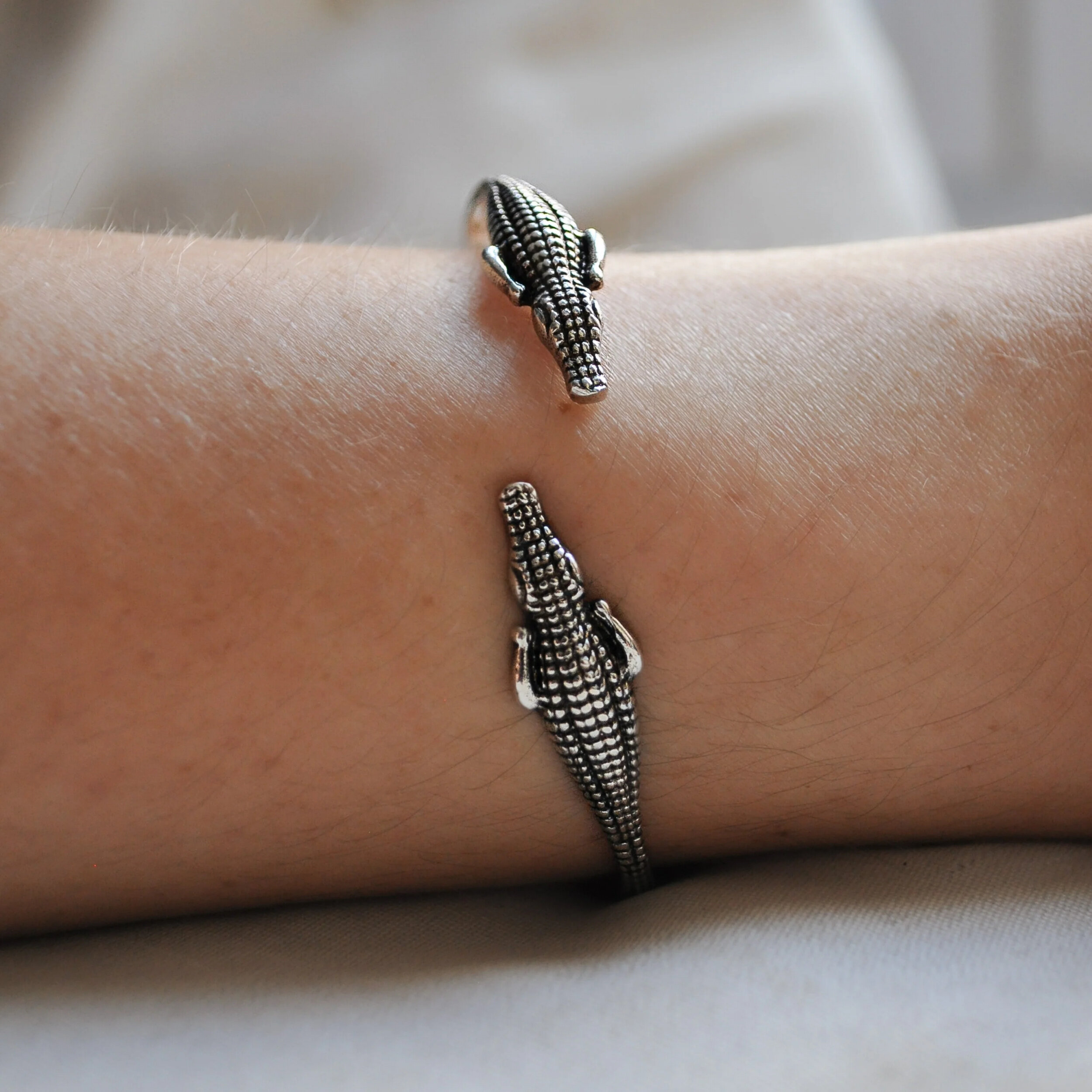 Bracelet Crocodile Lotta Djossou - vue 4