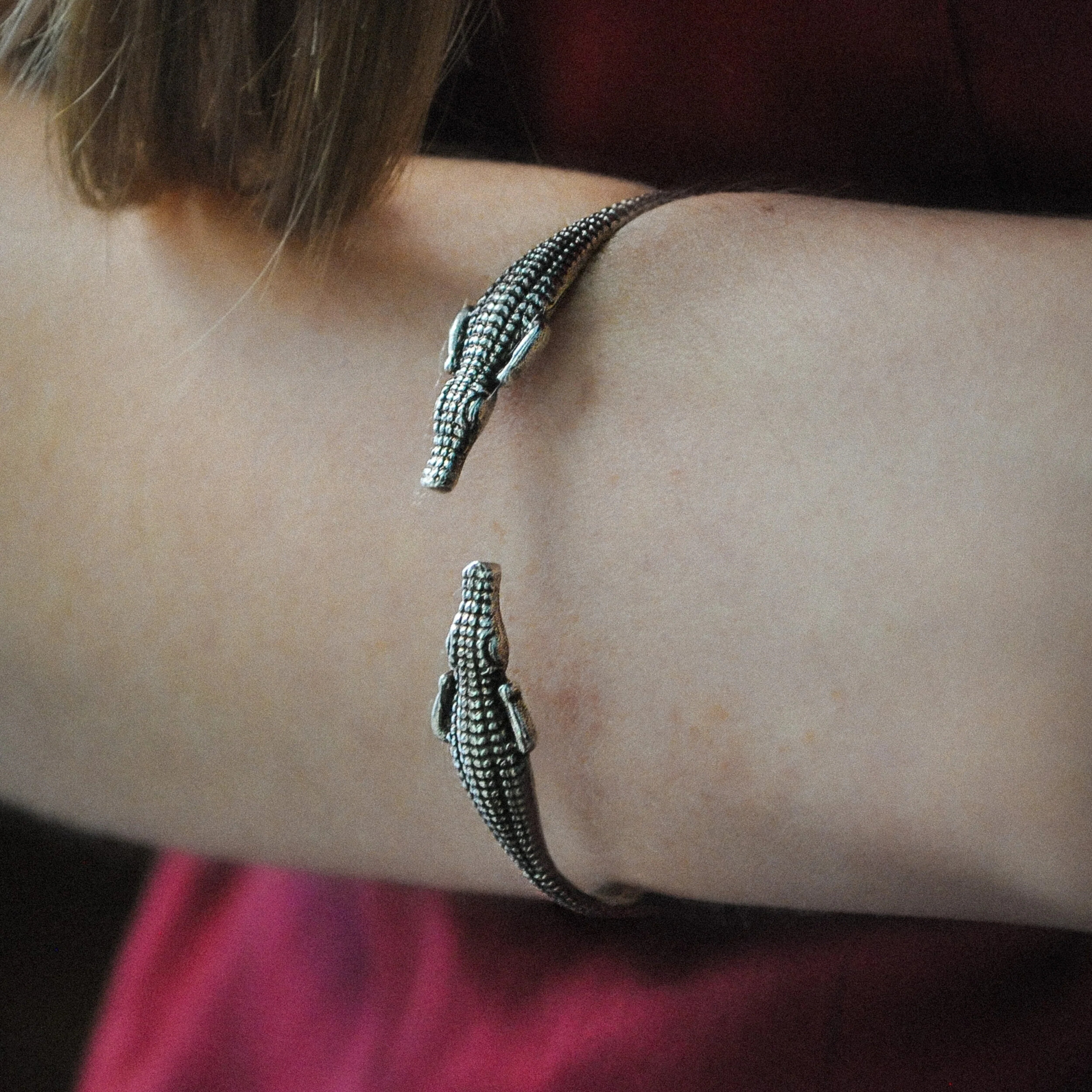 Bracelet Crocodile Lotta Djossou - vue 5