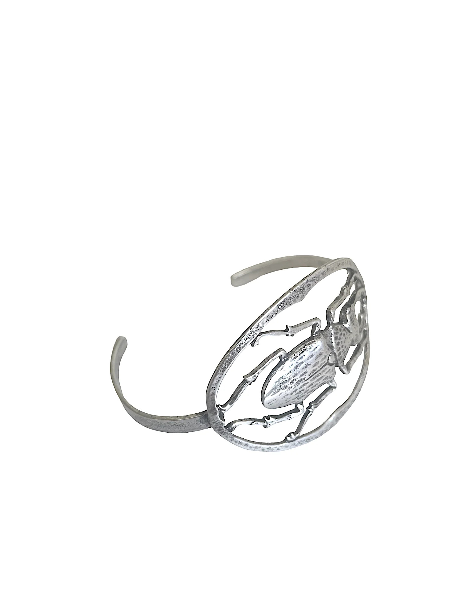 Bracelet Scarabée Maddie argenté Lotta Djossou - vue 4