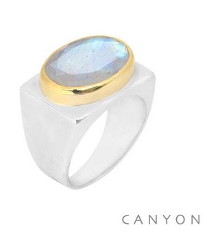 Bague canyon cheap pierre de lune