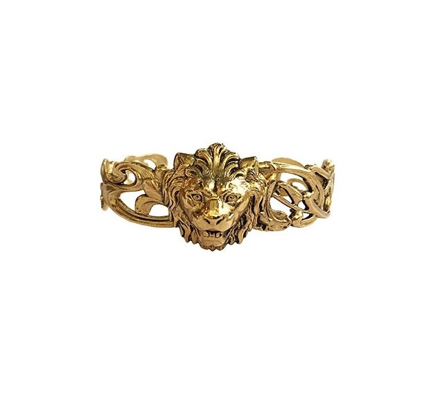 bracelet lion doré  Lotta Djossou 95