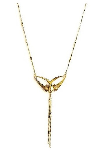 collier hirondelle doré  Lotta Djossou  75e 2