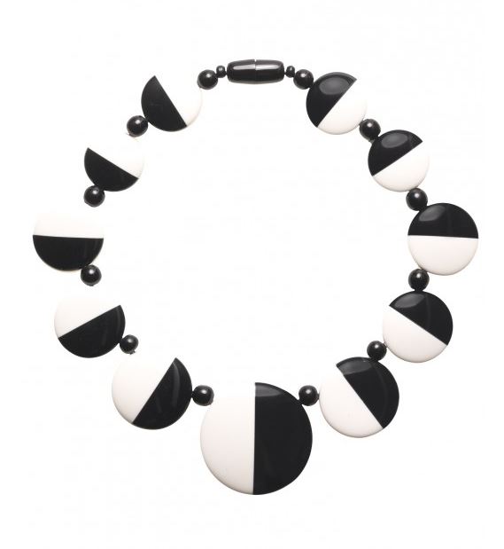 Collier rond black et white - Marion Godart 59€