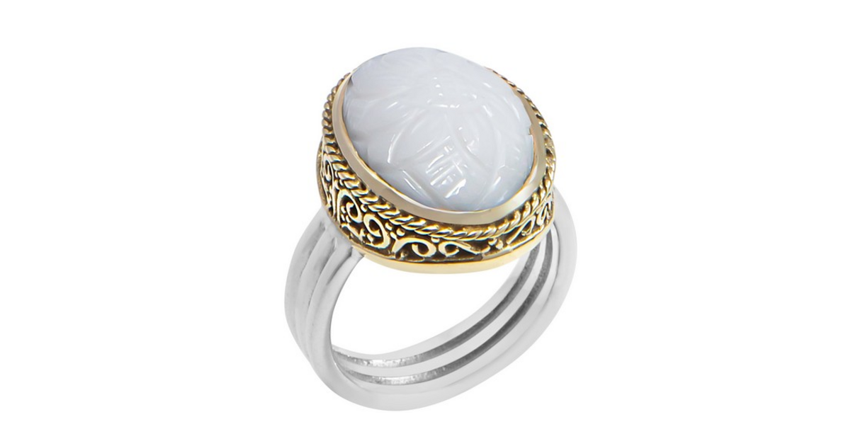 Bague Argent 925 Ouverte Gravée - Bijou Neuf Avec étiquettes, Anneau Argent Sterling