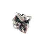 Bague Lierre Argentée Lotta Djossou - vue 4