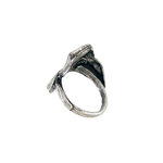 Bague Lierre Argentée Lotta Djossou - vue 5