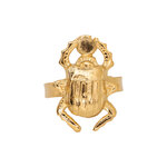 Bague Mini Scarabée dorée Lotta Djossou