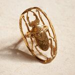 Bague Maddie Dorée Lotta Djossou - vue 2