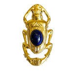Bague Oscar Dorée Lapis Lazuli Lotta Djossou