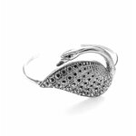 Bracelet Swan Argenté Lotta Djossou - vue 3