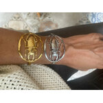 Bracelet Scarabée Maddie argenté Lotta Djossou - vue 5