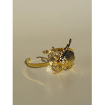 Bracelet scarabée Woody doré Lotta Djossou - vue 2