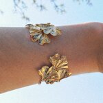 Bracelet Ginkgo Tao Doré Lotta Djossou - vue 2