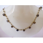 collier  labradorite sur chaine plaque or 45cm 69 (2)