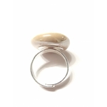 bague céramique xs gevole blanc nacré 22€ 2