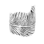 bague plume courbe Lotta Djossou 45