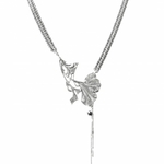 collier gingko argent 2