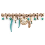 Bracelet bohème nacre blanche et perles du Japon I turquoise Collection Timor - Satellite Paris 2