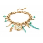 Bracelet bohème nacre blanche et perles du Japon I turquoise Collection Timor - Satellite Paris