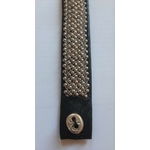Bracelet GLAMOR collection pearls - cuir naturel de renne et fils dargent - Hanna Wallmark 3 199