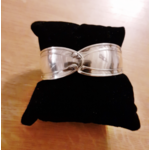 Bracelet manche n°1 fabriqué avec des couverts en argent - Création d'Olivia