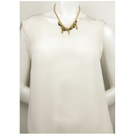 Collier pendentif féminin pampilles et perles noir Collection Taormina - Satellite