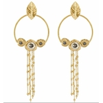 Boucles d'oreilles puces églantine - Taratata