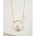 Collier rond Chat assis - Nach 3