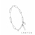 B5819 Bracelet en argent chaine forçat espacée grand modèle Dimensions  21 cm 41€
