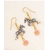 Boucles d'oreilles zèbre carrousel et fleurs - Nach