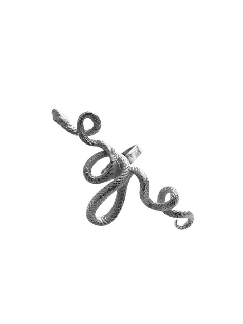 Bague Serpent argentée Lotta Djossou