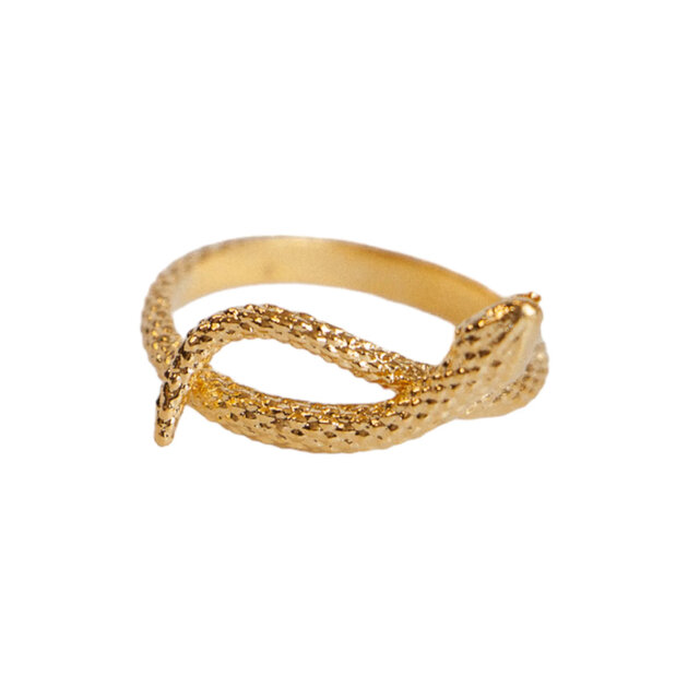 Bague Snake Dorée Lotta Djossou