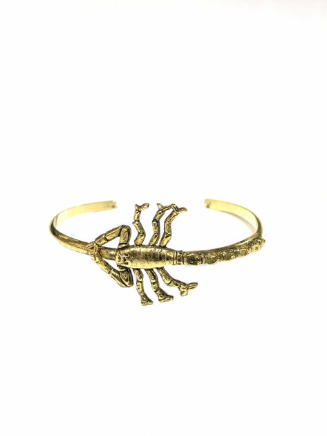 Bracelet Scorpion doré Lotta Djossou