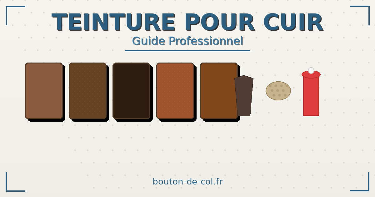 Teindre le cuir