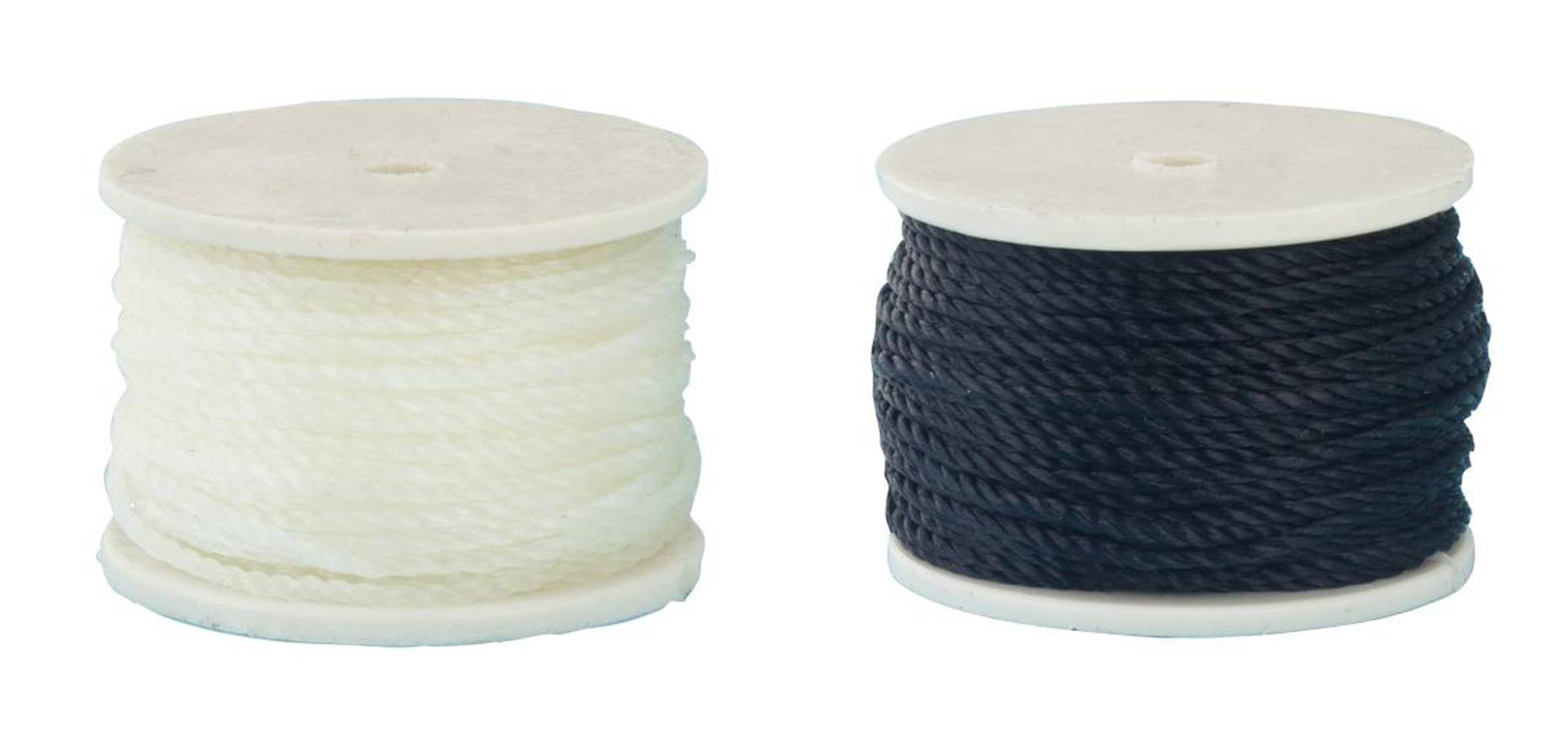 Deux bobines de fil pour alene - Bouton de col